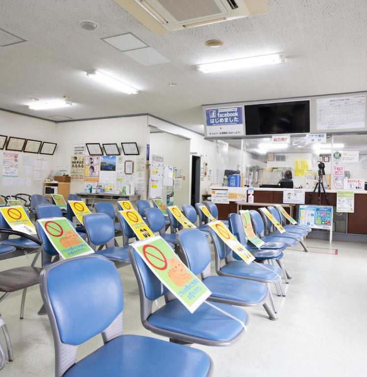 写真:受付